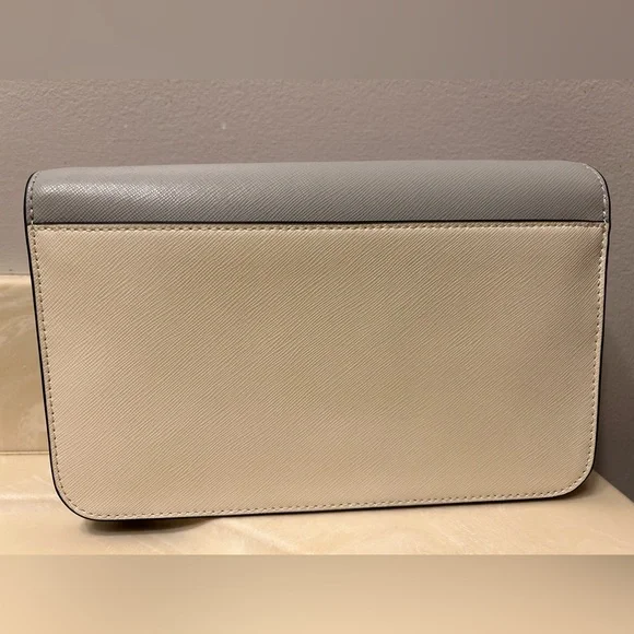 Kate Spade Madison Willow Convertible Crossbody Platinum Grey - Picture 2 of 5